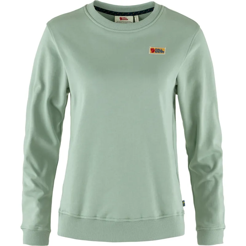 Fjallraven Womens Vardag Sweatshirt Misty Green